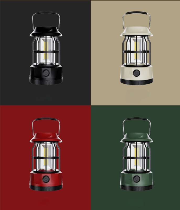 Environmental Protection And Energy Conservation! Solar Powered Horse Lanterns Light Up Outdoor Tents For Daily Life_voghion.com