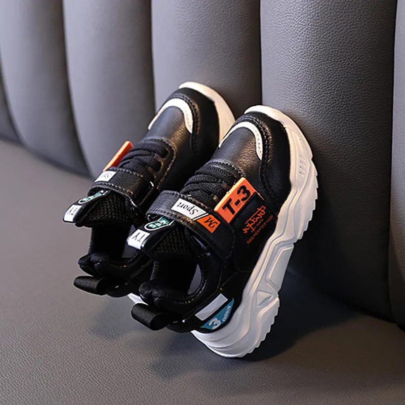 Sport-sneaker Für Kinder Aus Leder Für Jungen Und Mädchen_voghion.com