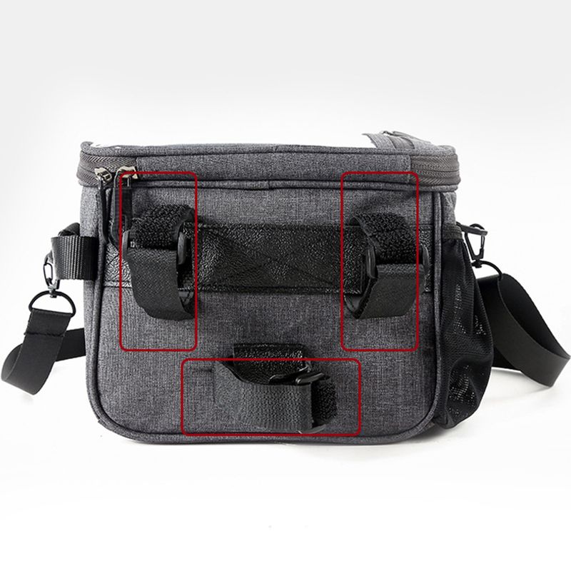 Lihao Travel Coș de Ciclism Impermeabil Geantă de Bicicletă Rack de Bicicletă Husă Accesorii MTB-Gri_voghion.com