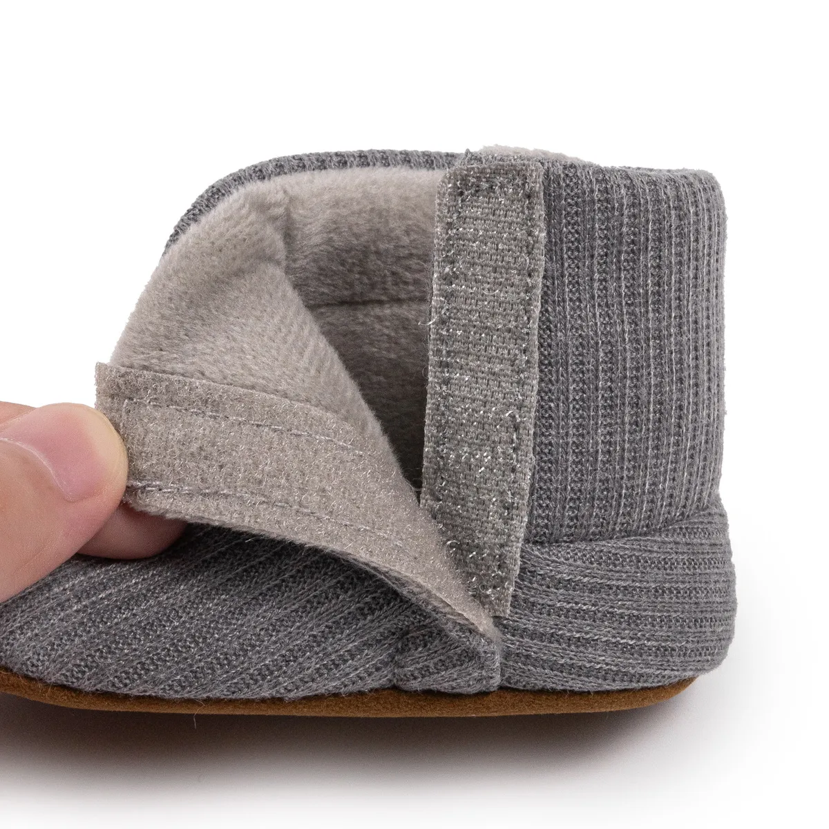 Zimní dětské botičky Kidsnest s měkkou podrážkou pro kojence a dívky, zakryté kotníky, 3 barvy_voghion.com