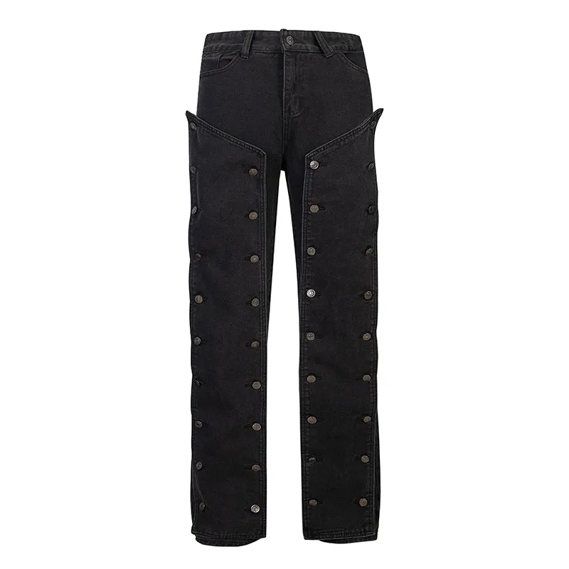 Nuovo Y/project Patchwork Lavato Jeans Pantaloni Uomo Donna Casual Pantaloni della migliore qualità_voghion.com