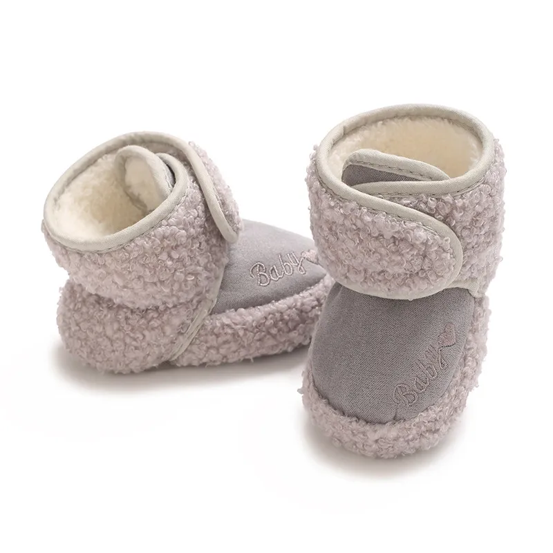 Warm Infant Toddler Crib Snow Boots Soft Comfortable Little Kids Anti-Slip Socks Littlesprouts Newborn Baby Shoes_voghion.com
