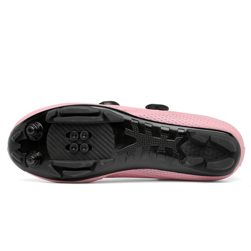Cost performance Women's MTB pink bicycle shoes, speed lock, outdoor sports shoes_voghion.com
