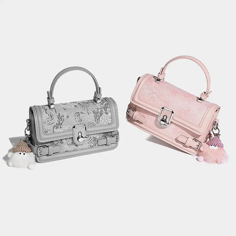 Schultertasche Und Handtasche Für Damen Mit Stickerei Design_voghion.com