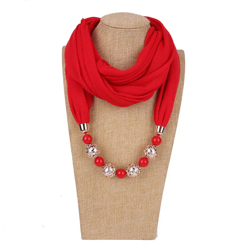 Collier simple et frais de style coréen, petit foulard en soie douce pour protection du cou et protection solaire, printemps-été pour femmes_voghion.com