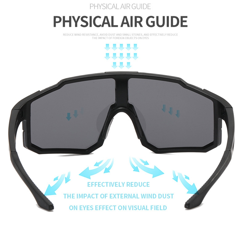 VOOTHOST Nye UV400 Cycg Solbriller Sport Løb Fiskebriller MTB Cykelbriller Mænd Kvinder Road Bike Eyewear VB119_voghion.com