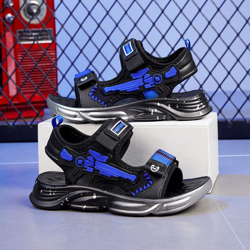 Boys sandals Summer new fashion handsome trend soft soled beach cool shoes for boys_voghion.com