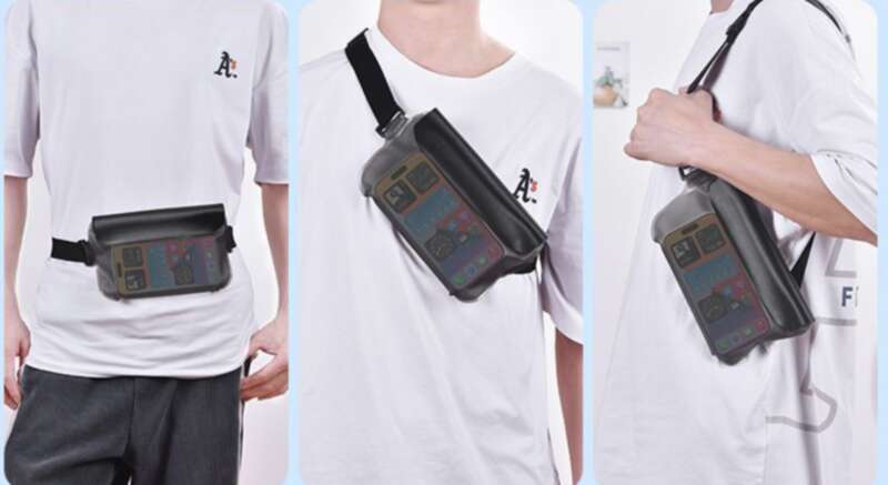 Wasserdichte Taille mit großer Kapazität für Outdoor-Sport, Schwimmen, Driften, Freizeit, versiegeltes Tauchen, Berühren_voghion.com