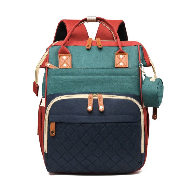 Neue tragbare Wickeltasche für Mutter und Baby mit großem Fassungsvermögen, kann als Umhängetasche bedruckt werden_voghion.com