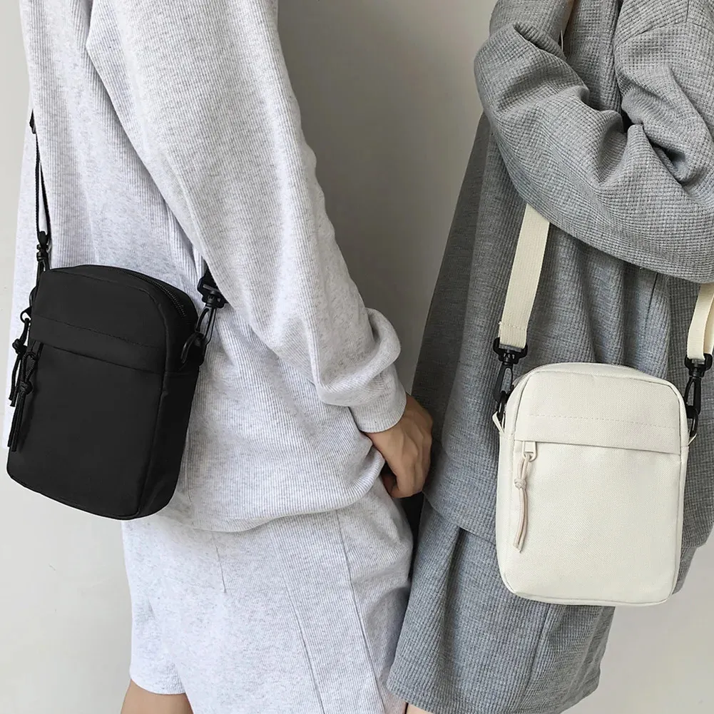 Oxford, borsa a tracolla piccola da donna, per uomo, coreana, tinta unita, per studenti, mini borse a tracolla 241128_voghion.com