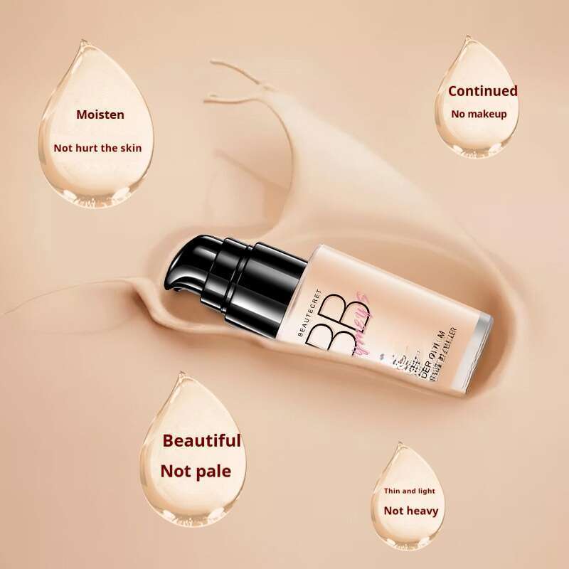 Beauty Flawless Air Cushion Bb Cream, Natural Clear Foundation, Concealer, Long Lasting_voghion.com