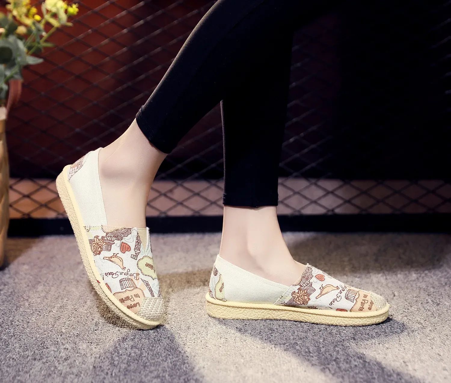 Summer En Flat Women Lightweight Breathable Fisherman Ladies Soft Casual Shoes Slip On Lazy Loafers 2024_voghion.com