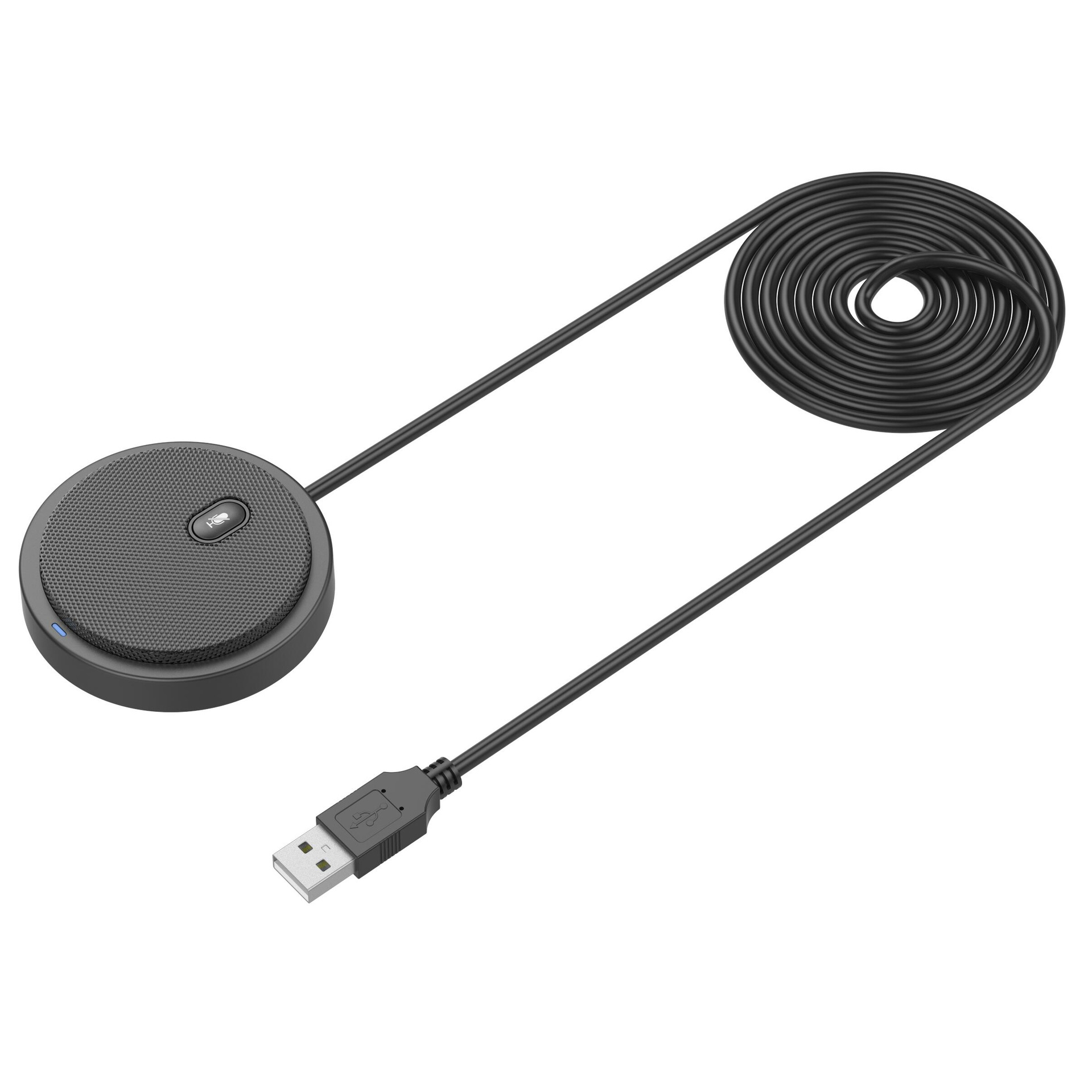 USB Omni-directional Condenser Microphone Mic for Meeting Business Conference Computer Laptop PC Voice Chat Video Games Live_voghion.com