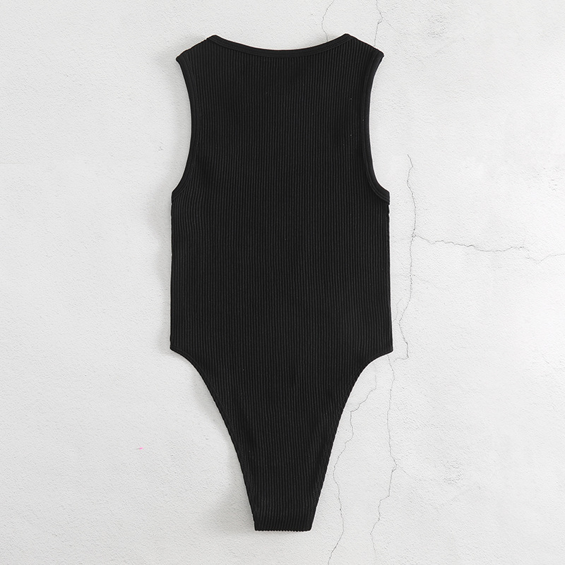 Costum de yoga nou, fără mâneci, dintr-o bucată, culoare solidă, culoare strălucitoare, sport, vestă confortabilă, chiloți dintr-o bucată, acum_voghion.com