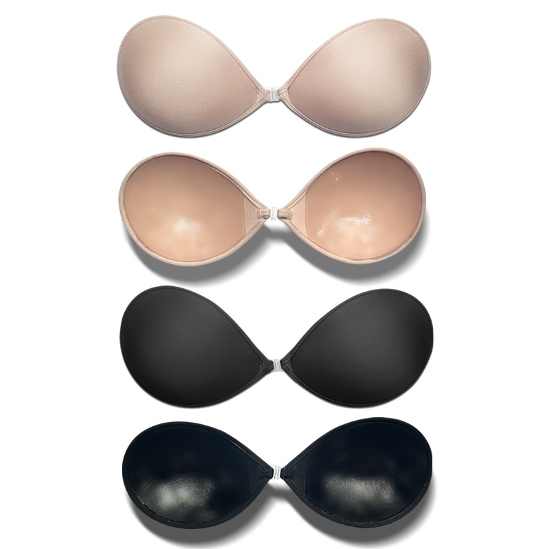 Underwear & Sleepwears Wrapped Round Cup Buckle Bra Stickers Strapless Invisible Underwear Wedding Dress Special Push Up Bra