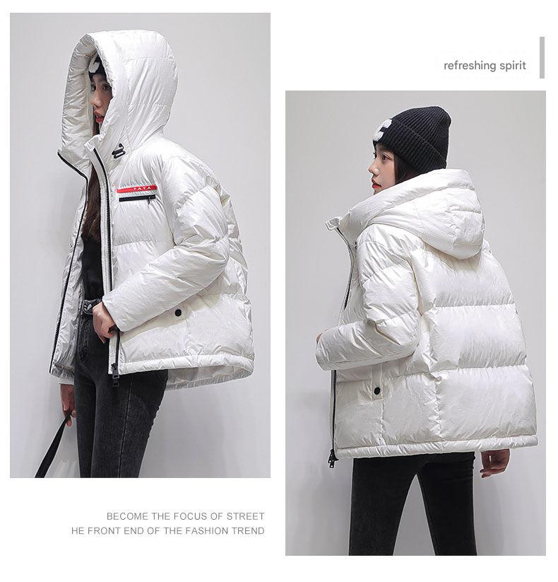 Herrenbekleidung Unisex Pufferjacke – Übergroßer Daunenmantel mit Kapuze (Winter-Essential für Paare)_voghion.com