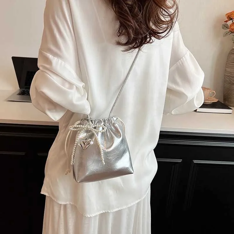 Sac à main bandoulière femme drawstring en similicuir élégant_voghion.com