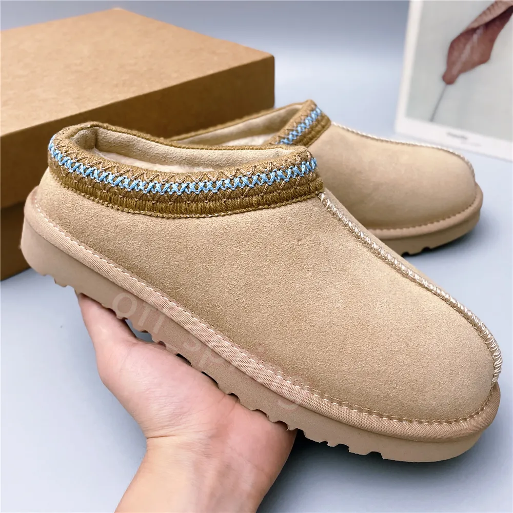 Stivali da neve da donna firmati Tasman pantofole con plateau Stivali Tazz Slide Stivali classici ultra mini Pantofole in pelle scamosciata Shearg da uomo_voghion.com