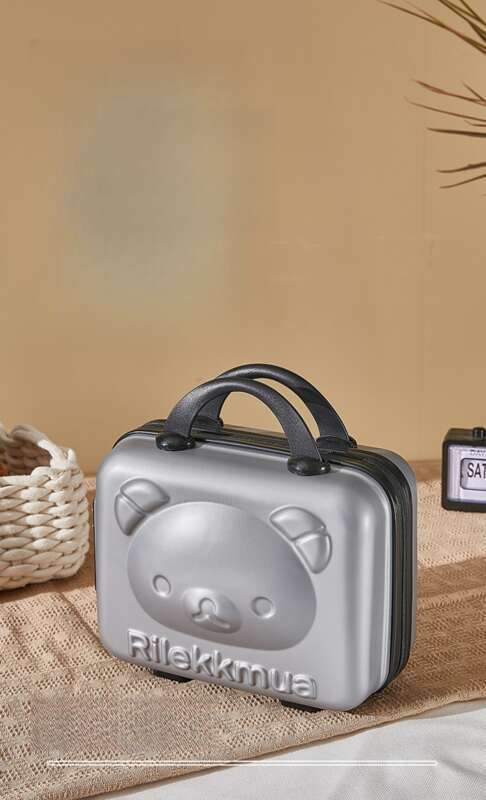 14-inch Makeup Teddy Bear, Mini Password Box, Suitcase Cartoon Gifts_voghion.com