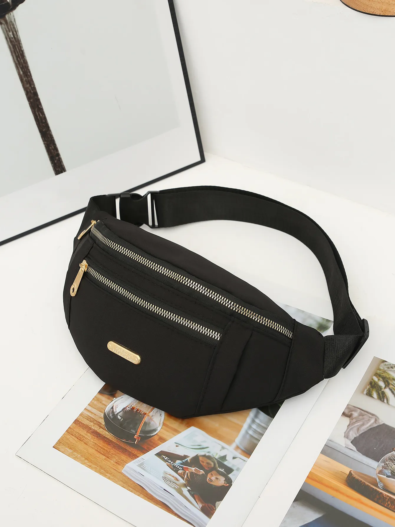 3/2/1 pz Marsupio Borsa a tracolla per donna Ovunque Marsupio con 3 tasche Marsupio_voghion.com