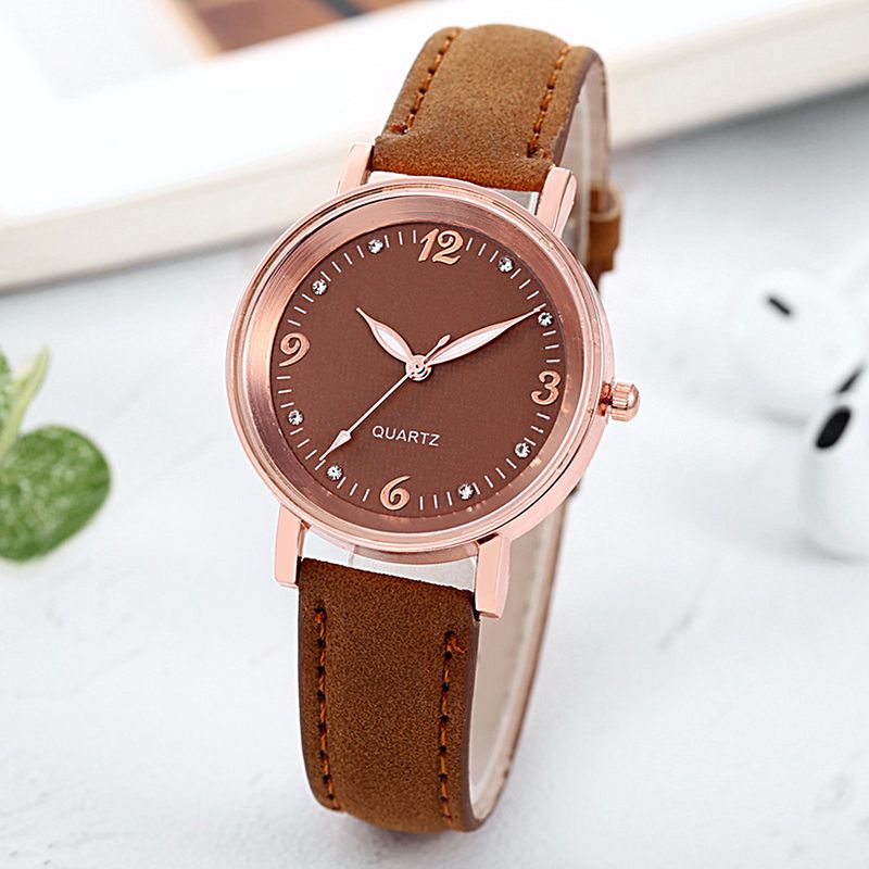 Yamaler Luminous Quartz Charming Adjustable Holes Pointer Design Bracelet Watch for Daily Wear_voghion.com