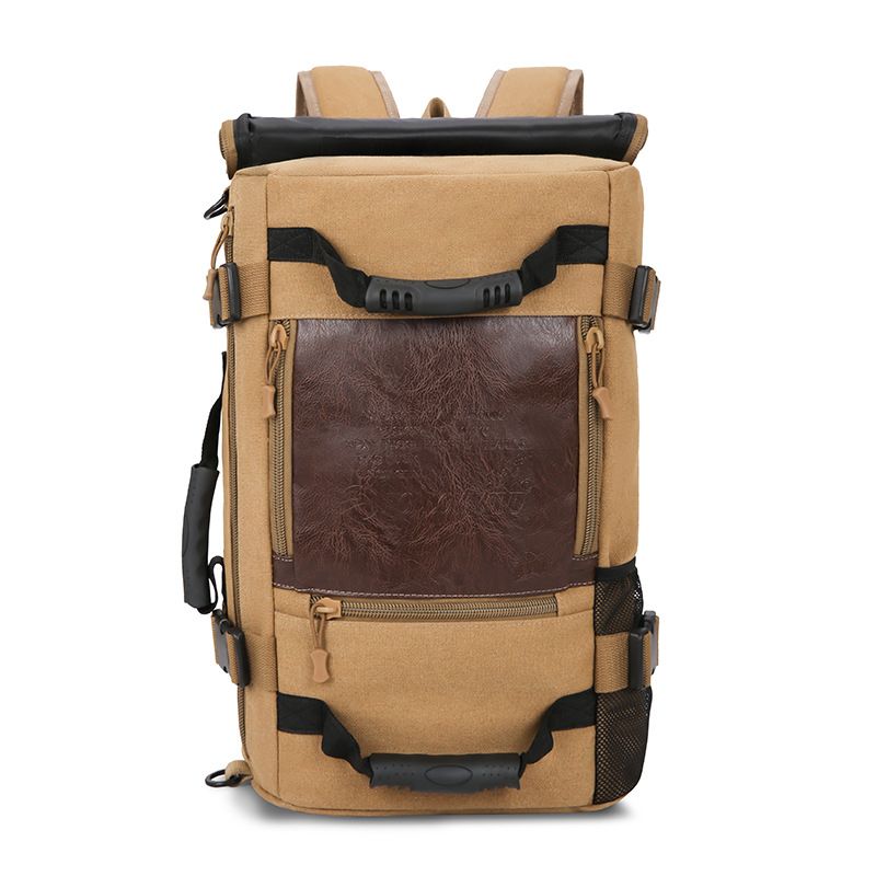 Rucksack Retro Casual Große Kapazität Herrenrucksack Multifunktionaler Reiserucksack_voghion.com