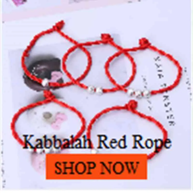 5-teiliges türkisches Armband-Set mit bösem Blick und Glücksbringer, Kabbala, rote Schnur, verstellbare blaue Perlen, Glücksschmuck, Unisex_voghion.com