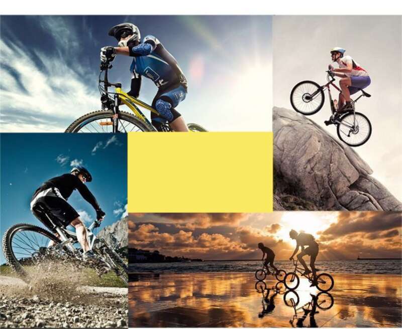 Stil sport, Tendință la modă, Ochelari antivânt pentru ciclism, Ochelari de soare cu ramă jumătate, Ochelari de soare rezistenți la UV pentru exterior_voghion.com