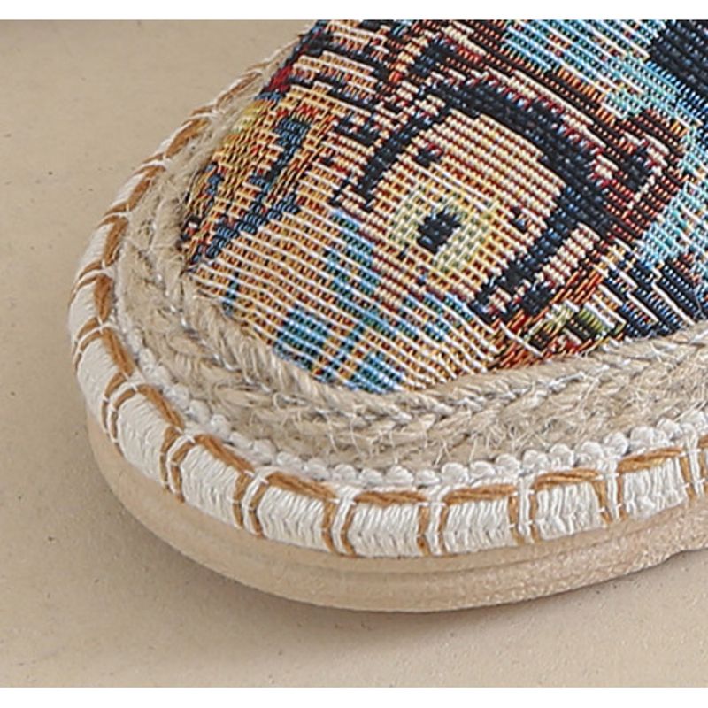 Country sail women summer old Beijing cloth mother leisure lazy people a slip-on thick sole fashion tide shoes_voghion.com