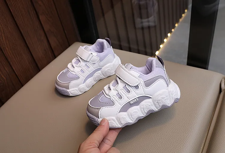 Children Sneakers Light Weight Infant Boys Girls Casual Happysteps Soft Bottom School Student Kids Sport Basketball_desvips.com