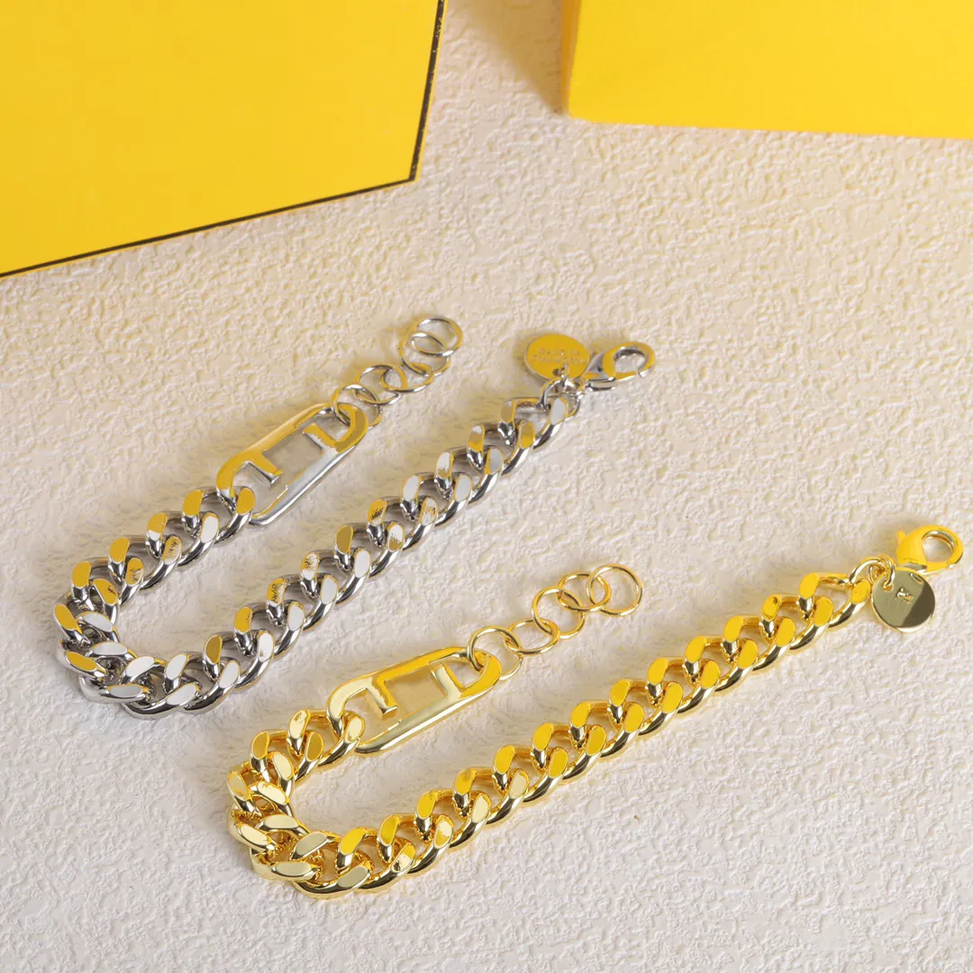 Mens Designer Womens Jewelry Fashion Gold Sier Letter Bracelets Women Jewellery Classic Bracelet Chain Gifts For Men_voghion.com