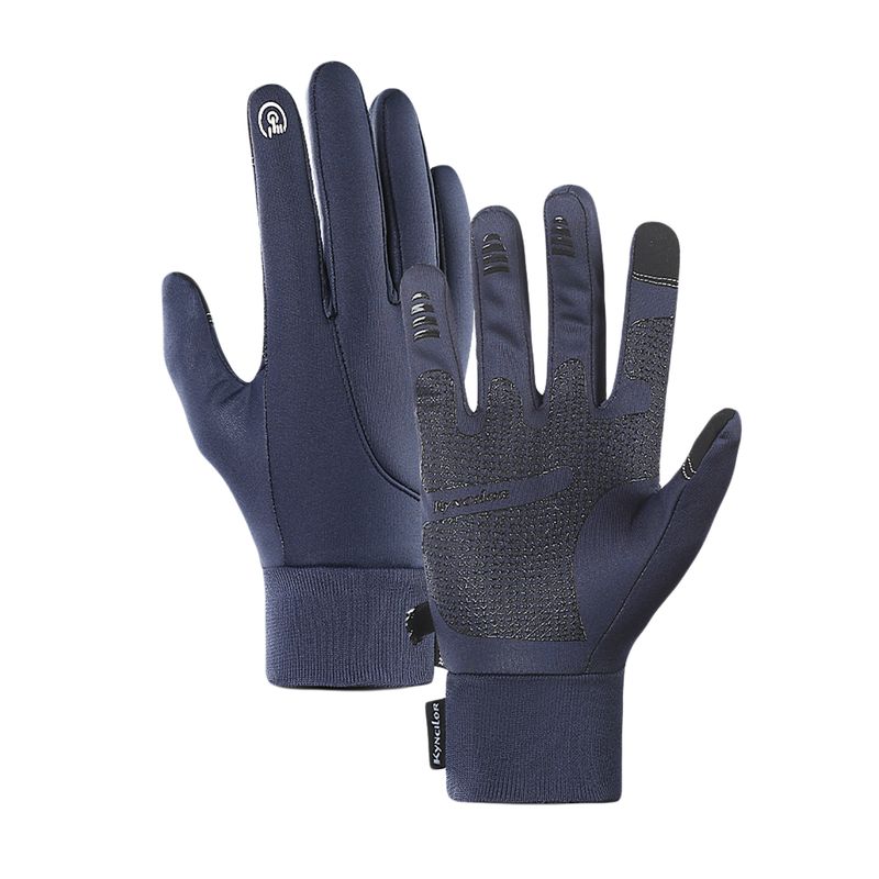 Drivedirect 1 paire de gants de cyclisme thermiques, chauds et confortables, absorbant les chocs et compatibles avec les écrans tactiles, pour le sport_voghion.com