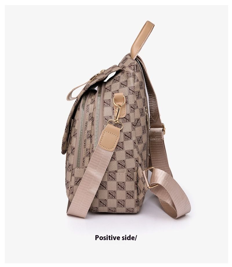 British New Fashion European American Style Retro And Trendy Bra Bag Dual-use Women's Backpack_voghion.com