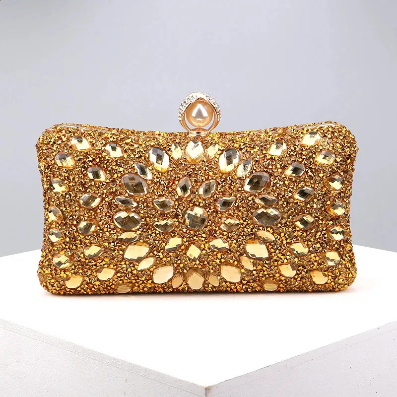 Elegante Clutch Abendtasche Für Damen Mit Perlen Für Die Hochzeit_voghion.com