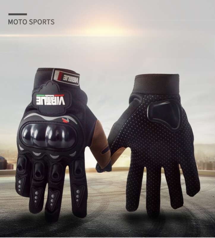 Luvas antiderrapantes para motociclistas, para homens e mulheres, para corrida de outono e verão, quatro estações, na moda_voghion.com