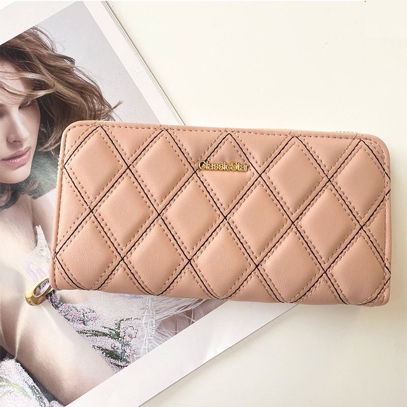 Handtaschen Kleine Stil Dia Damen Brieftasche Ins Große Kapazität Mode Münzgeldbörse Einzelner Reißverschluss Handytasche_voghion.com