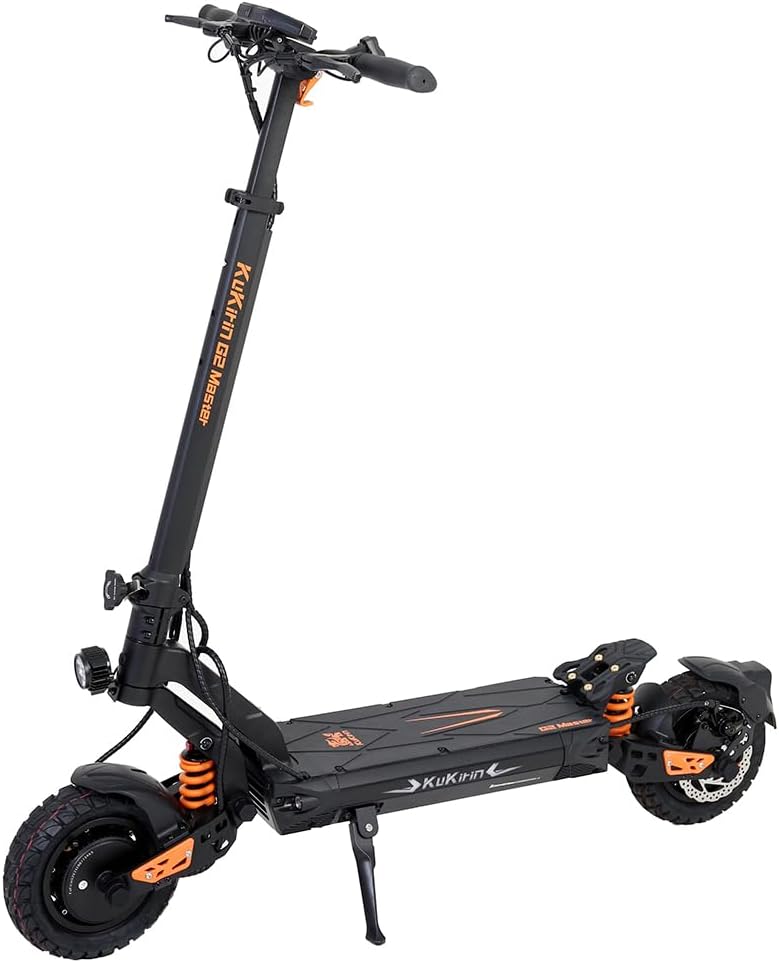 Trottinette KUKIRIN G2 Master, moteur 2 x 1000 W, batterie 52 V 20,8 Ah, 70 km, trottinette électrique adulte tout terrain