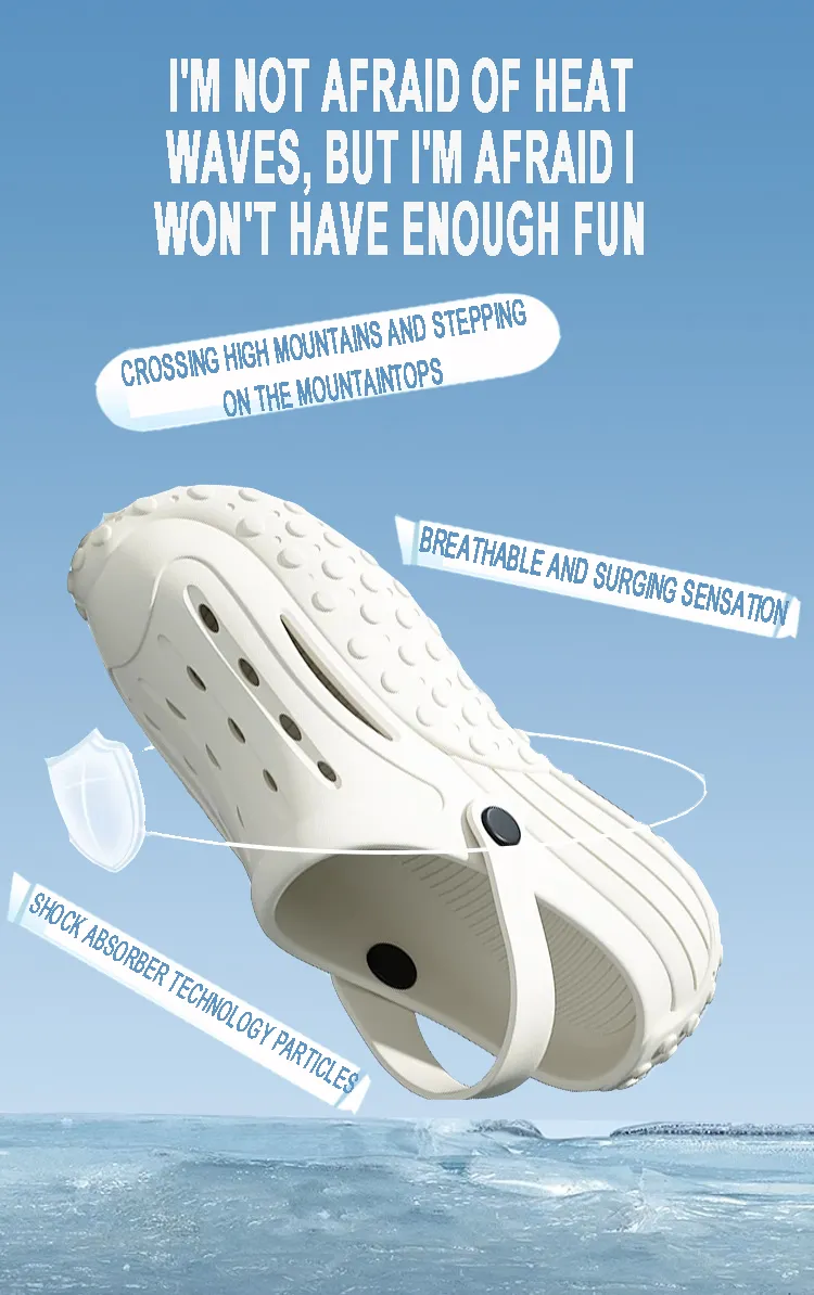 Buty sportowe z grubą podeszwą EVA, perforowane, z efektem chodzenia po odchodach, codzienne, sportowe, modne, sandały dla dwóch osób, męskie i damskie, A3a3_voghion.com