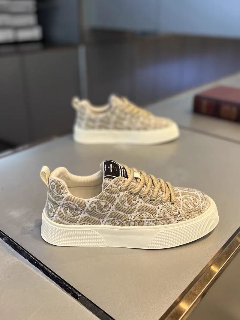 Neue atmungsaktive Tuch lässig Trendy vielseitige Turnschuhe Gewebte Canvasschuhe_voghion.com