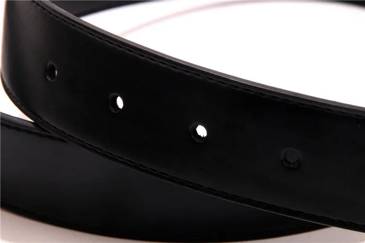 2018 Hot black designer for men bee pattern male chastity belts fashion mens leather belt wholesale free shipping_voghion.com