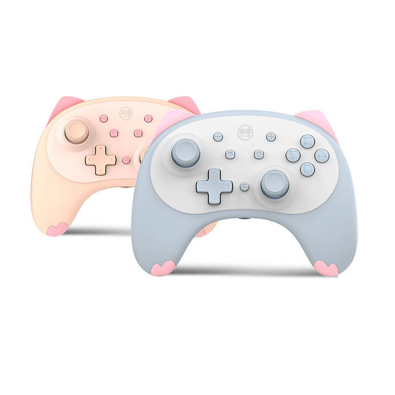 Nuovo controller wireless vocale per svegliarsi con gattino dei cartoni animati, compatibile con Nintendo Switch/Switch lite/Switch OLED_voghion.com