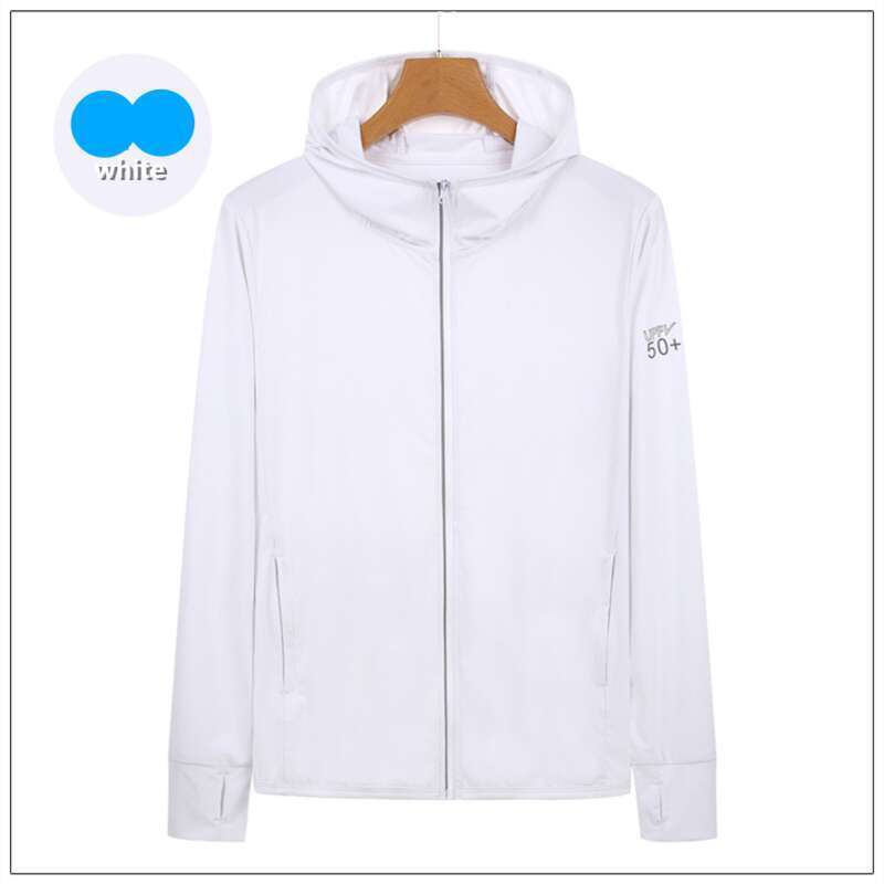 UPF50+ Nylon Ice Silk Dames Zomer UV-bescherming Dunne Huid Voor Heren Zonnebrandkleding_voghion.com