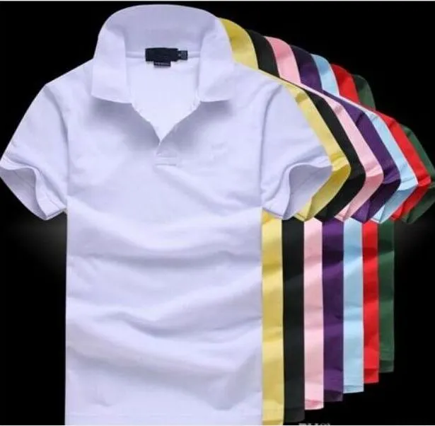 Herren Designer Polos T-Shirt Marke Großes Kleines Pferd Krokodil Stickerei Kleidung Männer Stoff Brief Polo T-Shirts Kragen_voghion.com