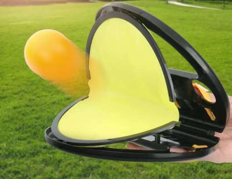 [5803 People Praise] Children's Hand Ball Clip Outdoor Parent-child Fitness Toy Throw Catch Adult Educational_voghion.com