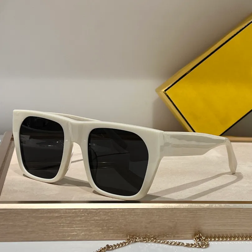 Modeontwerper zonnebrillen voor mannen vrouwen zomer 037 High Street Outdoor Style UV400 CR39 Retro Plate Acetaat Vierkant_voghion.com