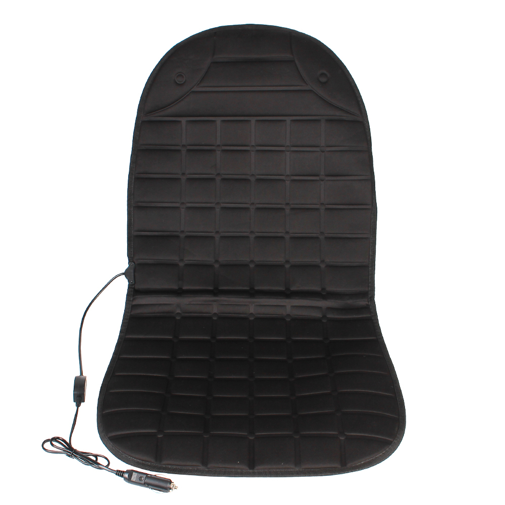 Winter Household Heating 12V Heated Car Cushion Cover Hot Keep Warm Electric Seat Heater_voghion.com