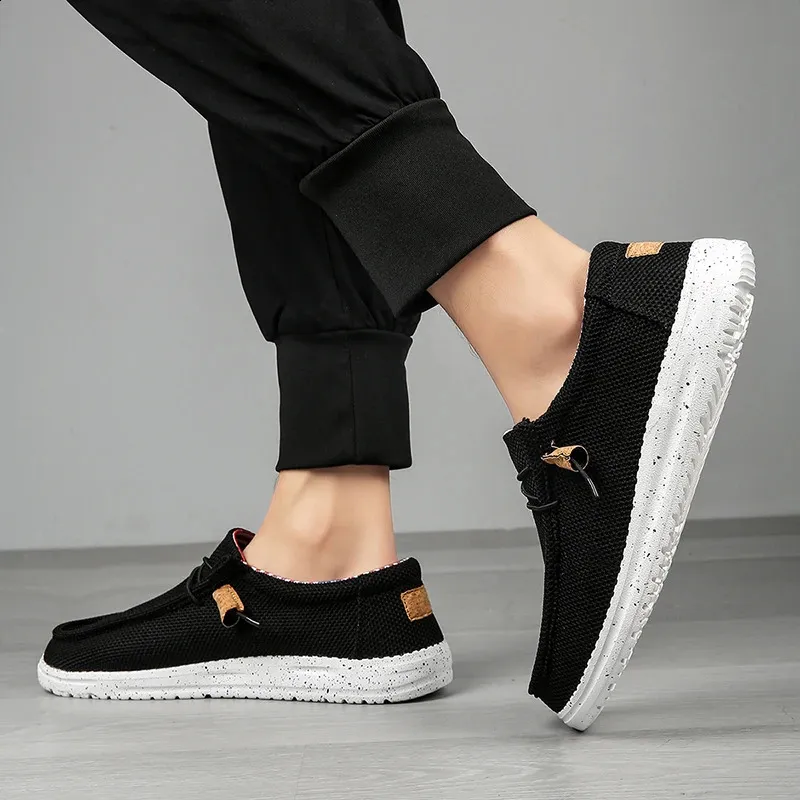 Herren Freizeitschuhe Aus Canvas, Bequeme Slipper Für Den Sommer_voghion.com