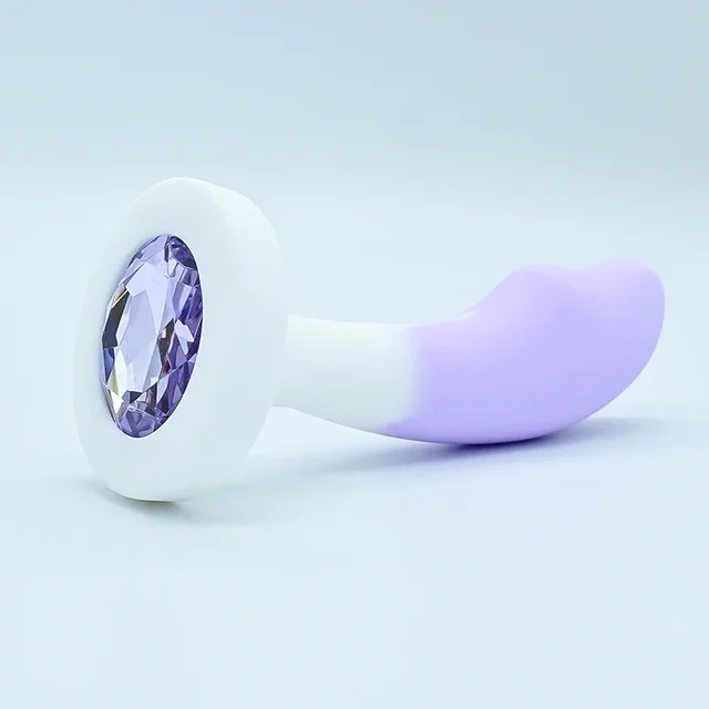 Silicone Anal Plug Crystal Base Butt Plug Sex Toys For Woman Sexy Toys Trainer Adult Dildo Sex Shop_voghion.com