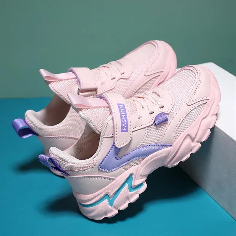 New Boy Tenis Sneakers Kids Sport Running Casual Girls Walking Kidsnest Leather Soft Soled Children Small White Shoes_voghion.com