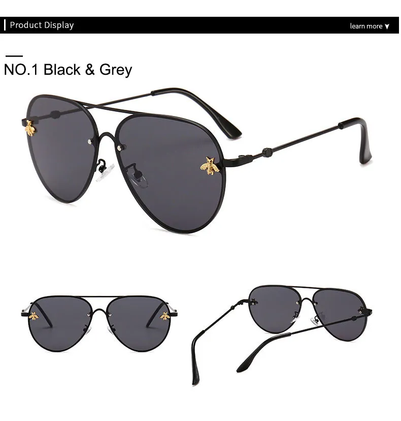 2024 designer Sunglasses Fashion new Brand design women men Good Quality metal Oversized sun glasses vintage female male_voghion.com